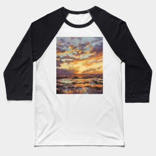 Sunrise - North Narrabeen rock pool Baseball T-Shirt